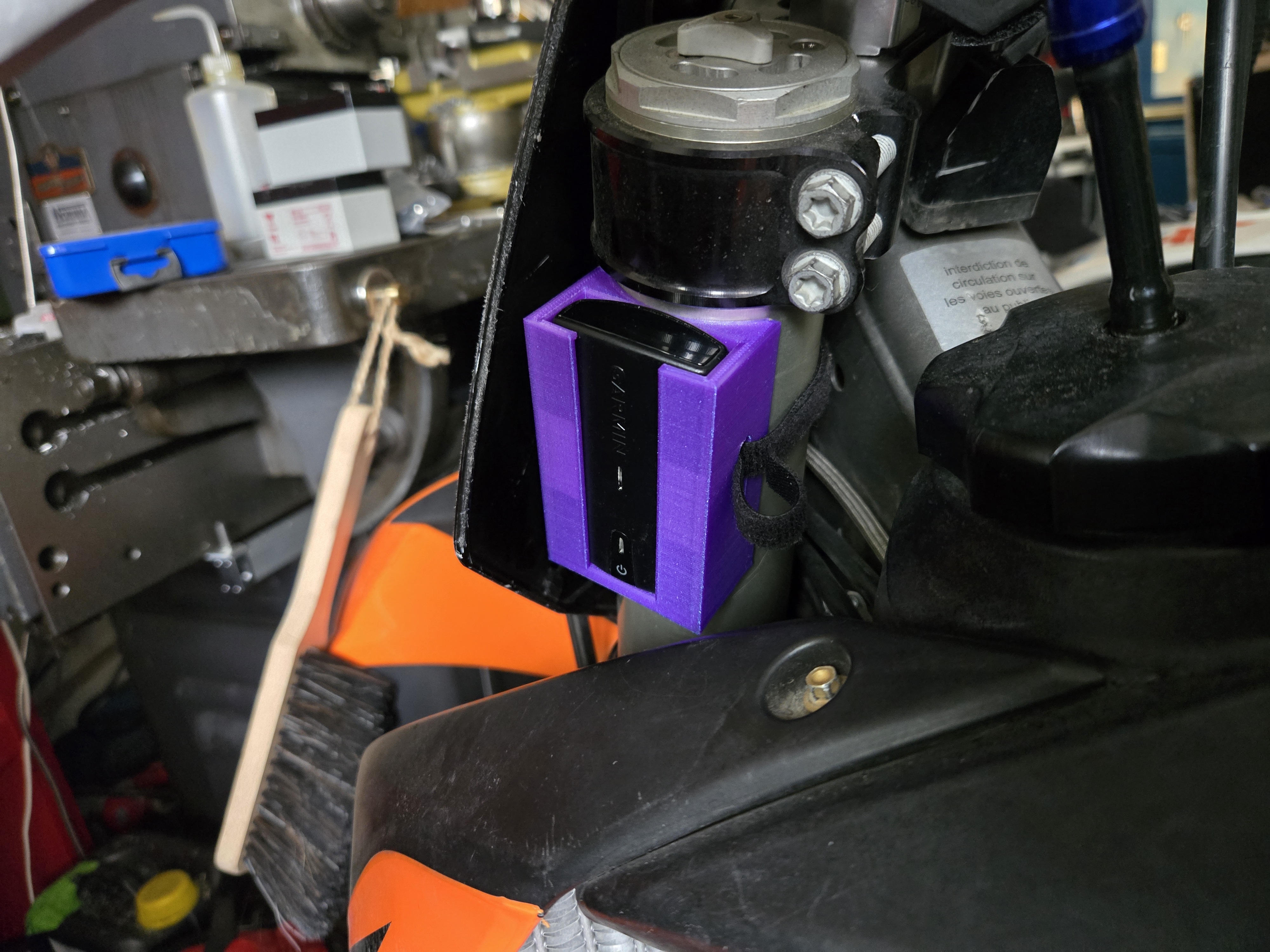 Garmin GLO 2 Holder for the Motard