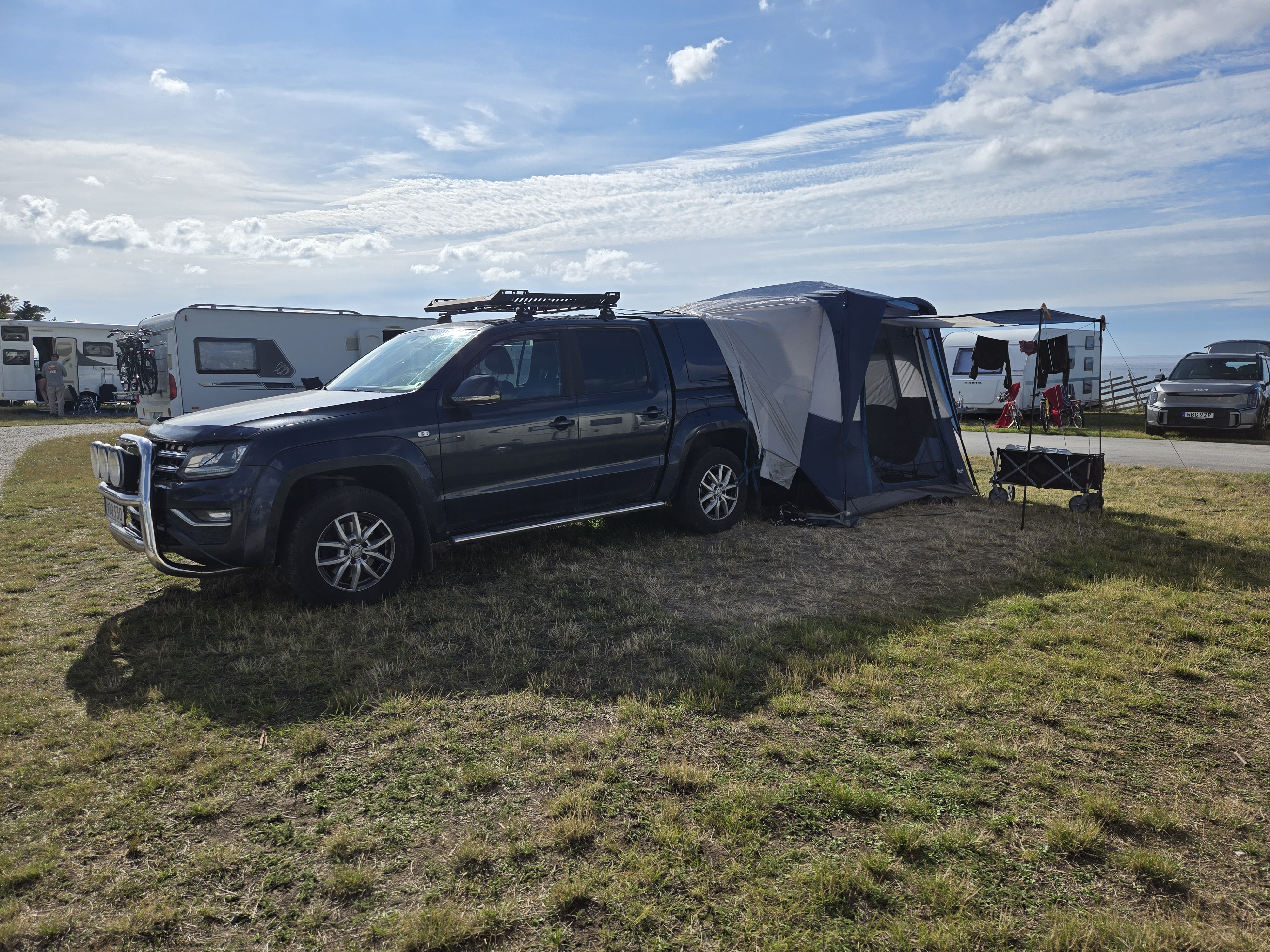 Truck Camping on Gotland