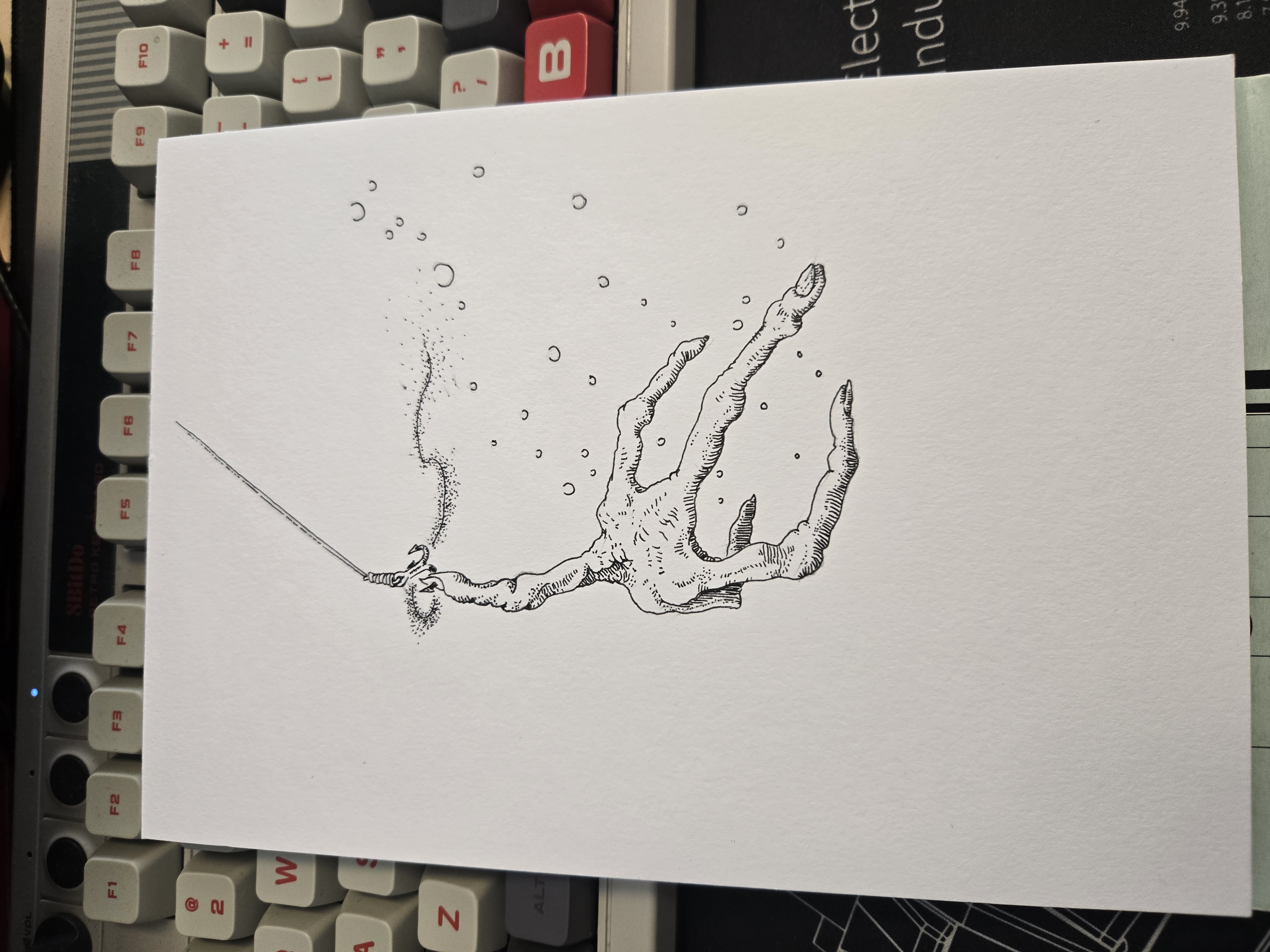 Inktober - Starfish
